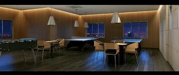 Living Room in 2 BHK Apartment at Rustomjee Summit, Borivali East – for Sale