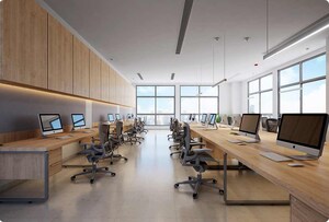 Floor Plan in  Office Space at New Town – for Sale