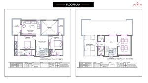 Floor Plan in 4 BHK Villa at Bowrampet – for Sale