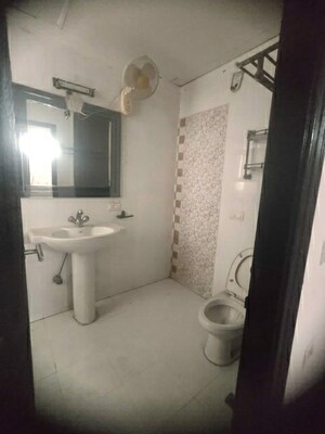 Bathroom in 4 BHK Apartment at Ramprastha Coral Heights, Ramprastha Greens – for Sale