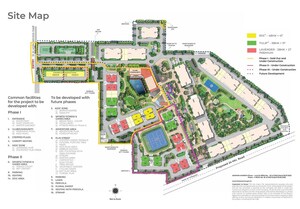 Master Plan in 4 BHK Penthouse at DLF Privana North, Sector 76 – for Sale