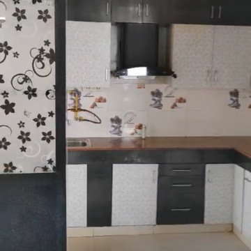 Kitchen in 3 BHK Apartment at Kundli – for Rent