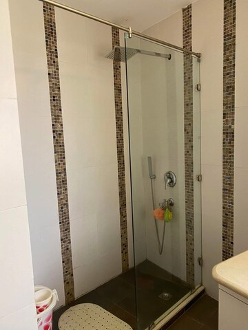 Bathroom in 3 BHK Apartment at Indiabulls Centrum Park, Sector 103 – for Rent
