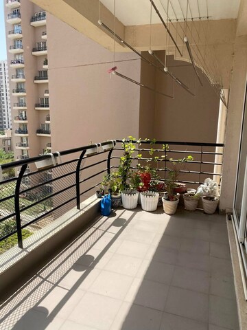 Balcony in 3 BHK Apartment at Indiabulls Centrum Park, Sector 103 – for Rent