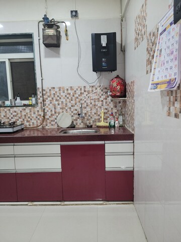 Kitchen in 2 BHK Apartment at Shrirang CHS, Shrirang Society – for Sale