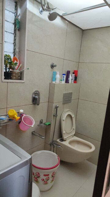 Bathroom in 2 BHK Apartment at Raviraj Yellow Blossoms, Ghorpadi – for Rent