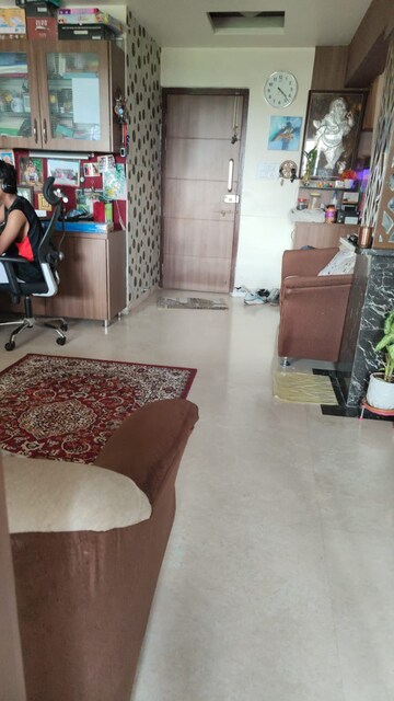 Living Room in 2 BHK Apartment at Raviraj Yellow Blossoms, Ghorpadi – for Rent