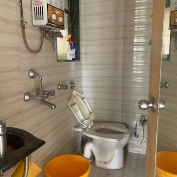 Bathroom in 1 BHK Apartment at New Gagangiri, Eksar – for Rent