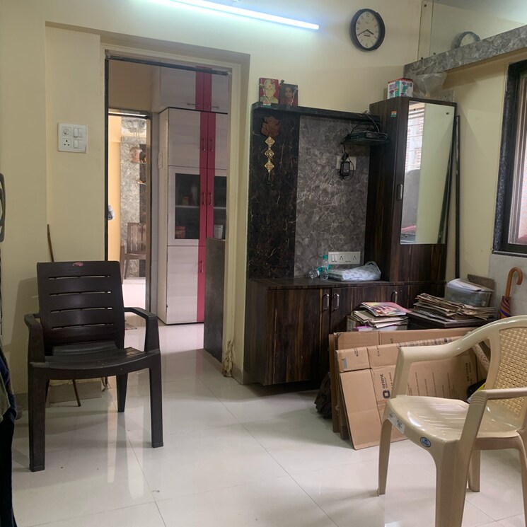 Living Room, new-gagangiri 1 Bedroom 400 Sq.Ft. Apartment In Eksar Mumbai 8899054