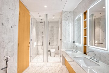 Building Lobby in 3 BHK Apartment at Provenance Four Seasons Private Residences, Worli – for Rent