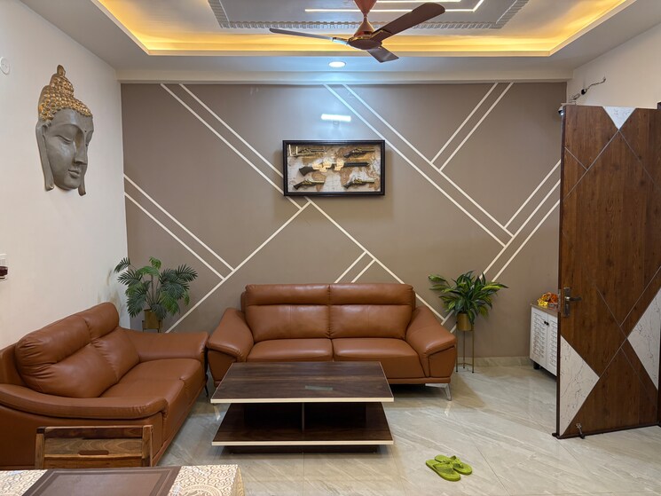 Living Room, swaran jayanti puram 4 Bedroom 140 Sq.Mt. Builder Floor In Swaran Jayanti Puram Ghaziabad 8898938