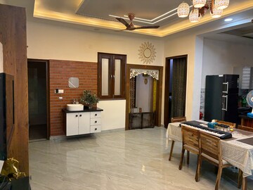Living Room in 4 BHK Builder Floor at Swaran Jayanti Puram – for Sale