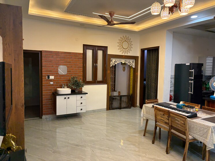 Living Room, swaran jayanti puram 4 Bedroom 140 Sq.Mt. Builder Floor In Swaran Jayanti Puram Ghaziabad 8898938