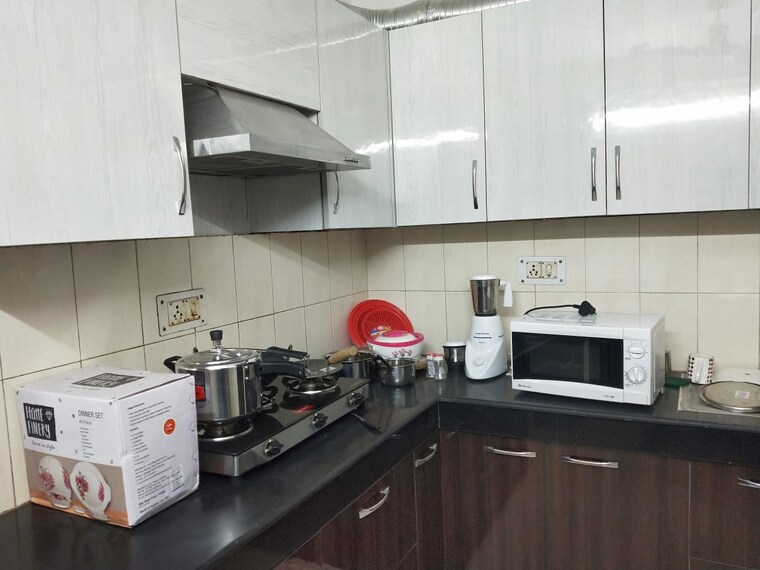 Kitchen, unitech-the-residences-gurgaon 2 Bedroom 1125 Sq.Ft. Apartment In Sector 33 Gurgaon 8899069