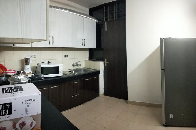 Kitchen, unitech-the-residences-gurgaon 2 Bedroom 1125 Sq.Ft. Apartment In Sector 33 Gurgaon 8899069