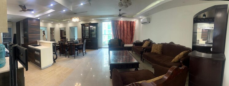 Living Room, prateek-wisteria 3 Bedroom 1560 Sq.Ft. Apartment In Sector 77 Noida 8899066