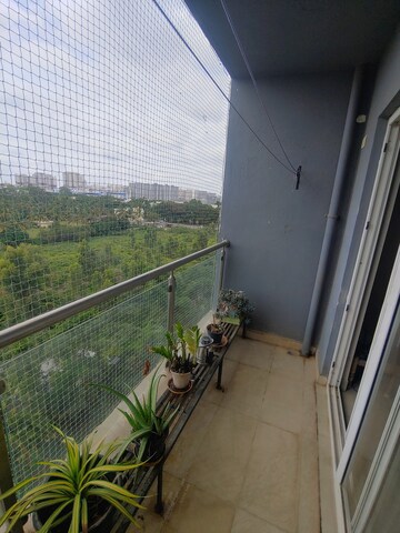 Balcony in 2 BHK Apartment at Shriram Signiaa, Electronic City Phase I – for Rent
