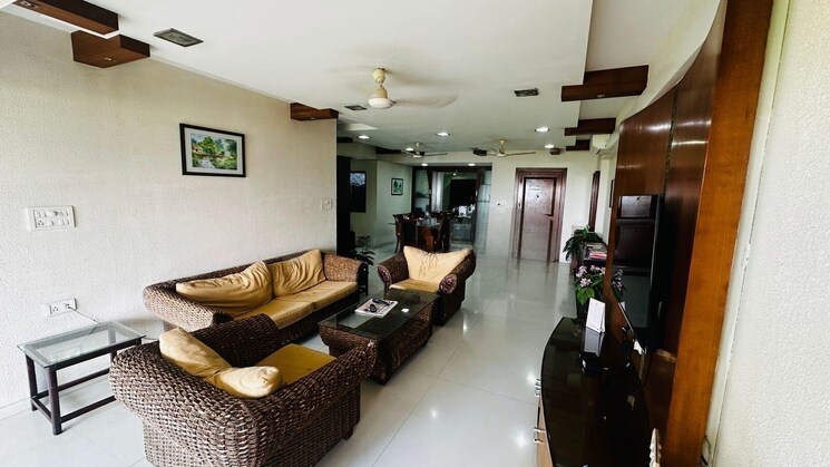 Living Room, sterling-seaface 3 Bedroom 1800 Sq.Ft. Apartment In Worli Mumbai 8899088
