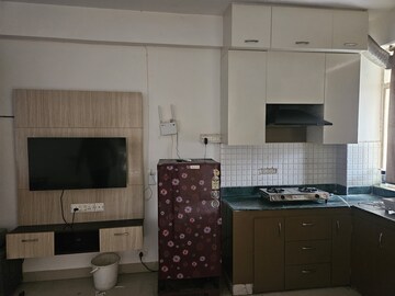 Kitchen in 2 BHK Apartment at Breez Global Heights, Sohna Sector 33 – for Rent