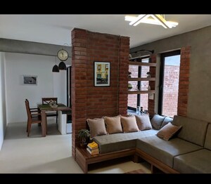 Living Room in 2 BHK Apartment at Arete India Our Homes 3, Sohna Sector 6 – for Sale