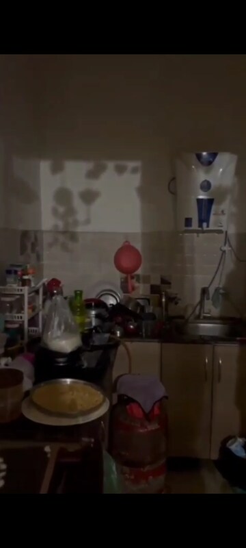 Kitchen in 1 BHK Apartment at Gaur City 2 - 14th Avenue, Sector 16c Greater Noida – for Rent