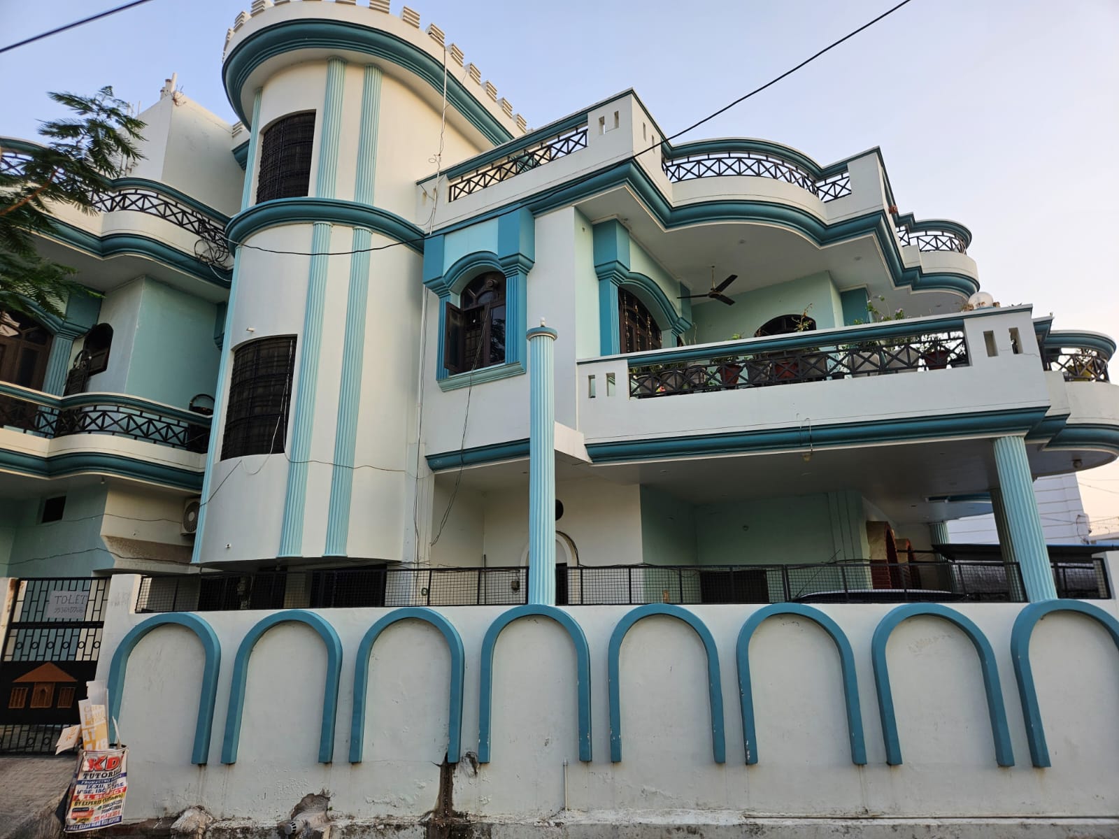 6+ BHK + Pooja Room,Servant Room,Study Room,Extra Room Villa For Sale in Manas Complex Vishnupuri
