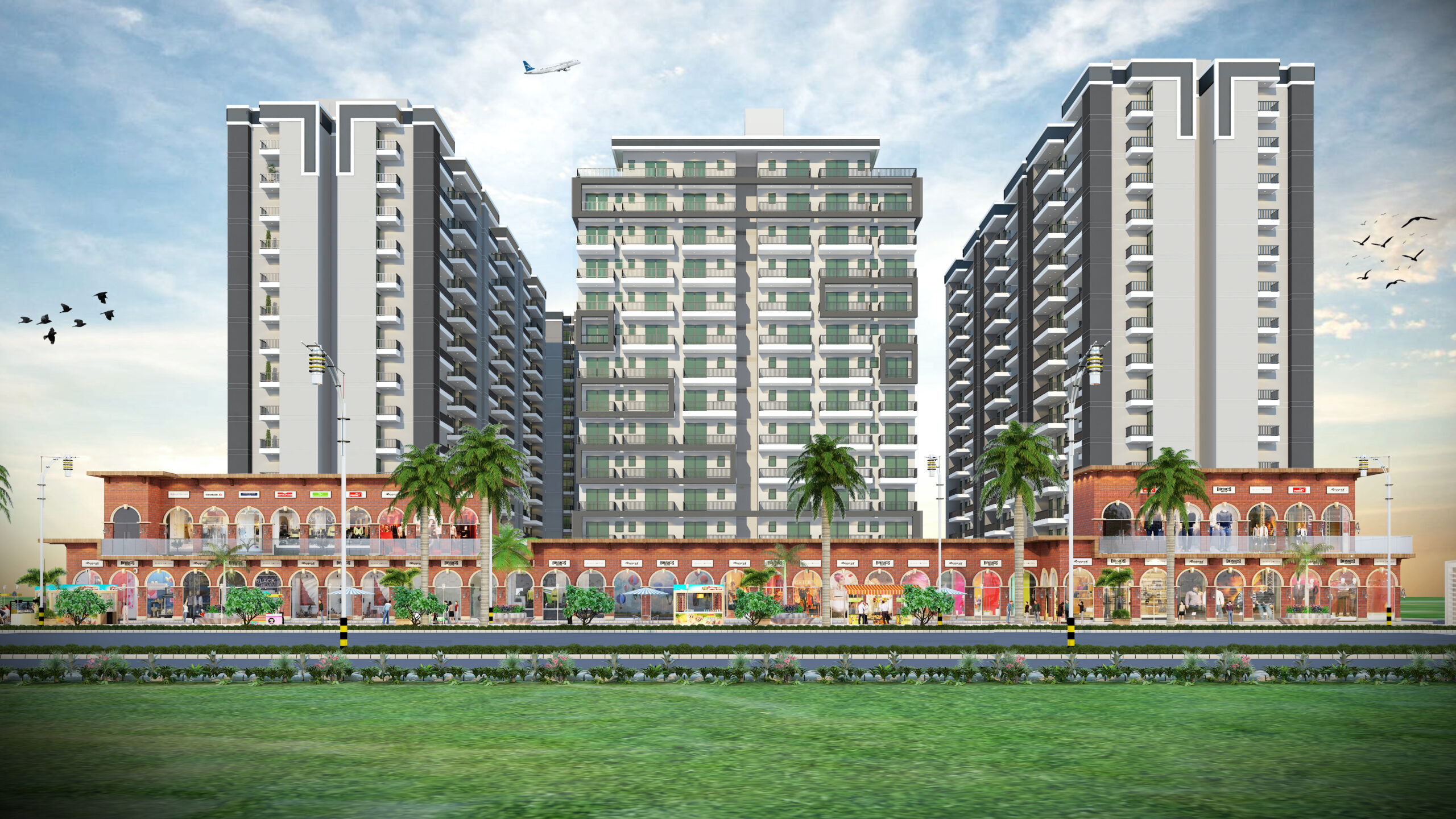 2 BHK + Pooja Room Apartment For Sale in Amolik Heights