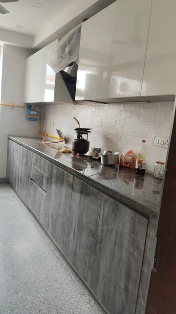 Kitchen in 3 BHK Builder Floor at Sector 23a Yamuna Expressway – for Rent