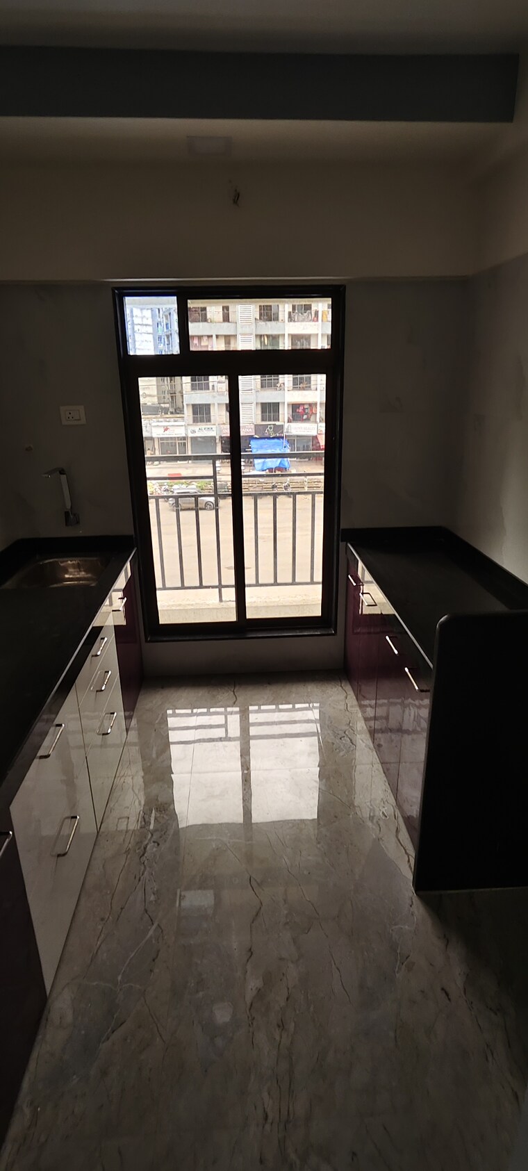 Kitchen, sai-cloudberry 1 Bedroom 390 Sq.Ft. Apartment In Nalasopara West Palghar 8899357