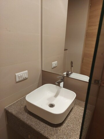 Bathroom in Studio Apartment at Gaur City Mall, Sector 4 Greater Noida – for Rent
