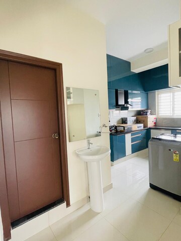 Kitchen in 2 BHK Builder Floor at Bellandur – for Rent