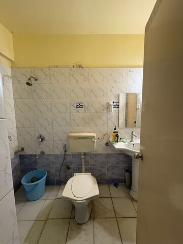 Bathroom in 2 BHK Apartment at Sonigara Omega Paradise, Wakad – for Rent