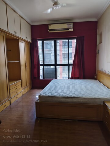 Bedroom in 3 BHK Apartment at Shirine Garden Co Operative Housing Society Ltd, Aundh – for Rent