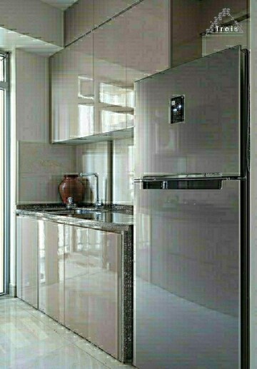 Kitchen in 3 BHK Apartment at The Prestige City, Mulund West – for Sale