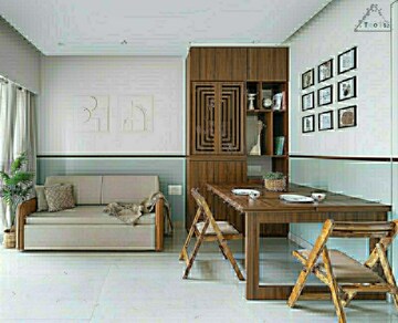 Living Room in 3 BHK Apartment at The Prestige City, Mulund West – for Sale