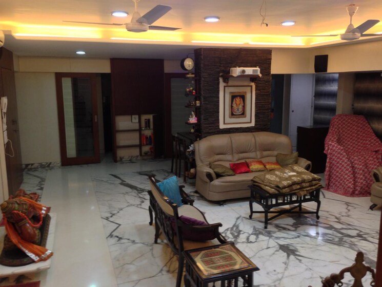 Living Room, dheeraj-equest 3 Bedroom 6708 Sq.Ft. Apartment In Juhu Mumbai 8899449