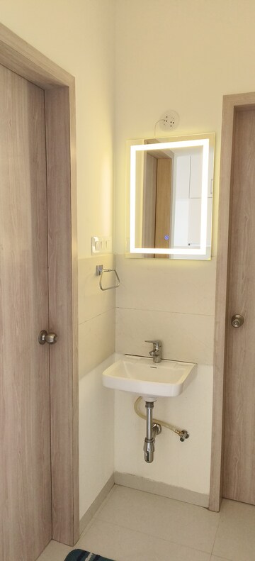 Bathroom in 2 BHK Apartment at Konark Towers, Balewadi – for Rent