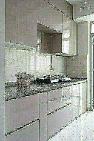 Kitchen in 3 BHK Apartment at The Prestige City, Mulund West – for Sale