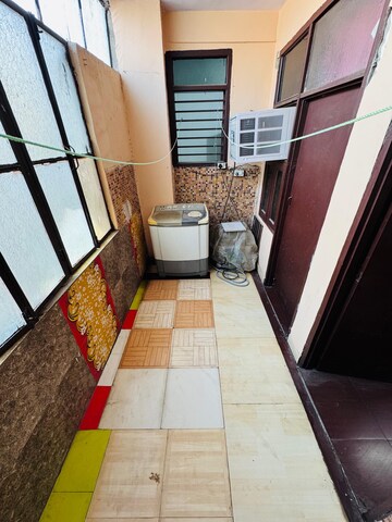 Staircase in 4 BHK Builder Floor at Shagun Floors, Abhay Khand – for Rent