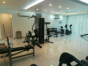 Gym in 3 BHK Apartment at Radhey Krishna Casa Green Exotica, Vrindavan Yojna – for Sale