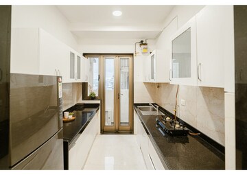 Kitchen in 3 BHK Apartment at Oberoi Maxima, Andheri East – for Sale
