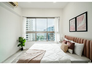 Bedroom in 3 BHK Apartment at Oberoi Maxima, Andheri East – for Sale