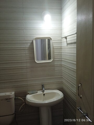 Bathroom in 2 BHK Apartment at GK Dwarka Sai Paramount, Balewadi – for Rent