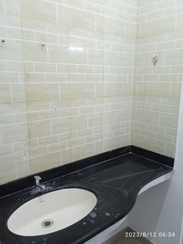 Bathroom in 2 BHK Apartment at GK Dwarka Sai Paramount, Balewadi – for Rent