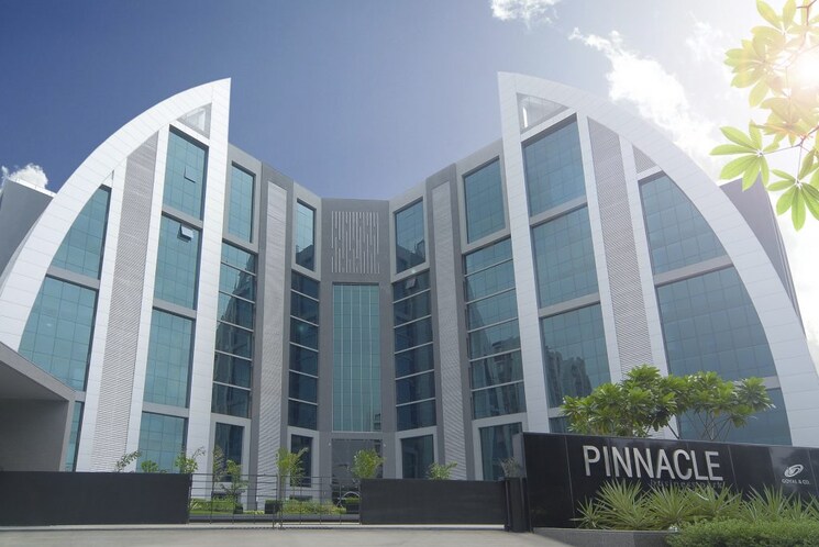 Exterior View, goyal-pinnacle-business-park Commercial Office Space 1000 Sq.Ft. In Prahlad Nagar Ahmedabad 8899679