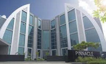  Office Space – Exterior View View at Goyal Pinnacle Business Park , Prahlad Nagar - for Rent