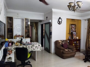 Living Room in 2 BHK Apartment at Chaurang CHS, Sanpada – for Rent