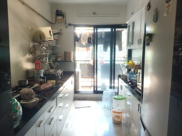 Kitchen in 2 BHK Apartment at Chaurang CHS, Sanpada – for Rent