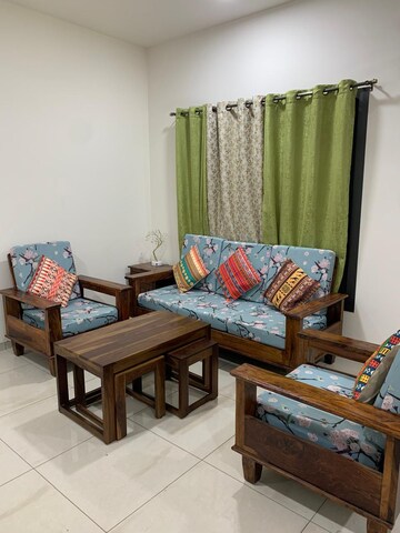 Living Room in 2 BHK Apartment at Sobha Lake Garden, Kr Puram – for Rent
