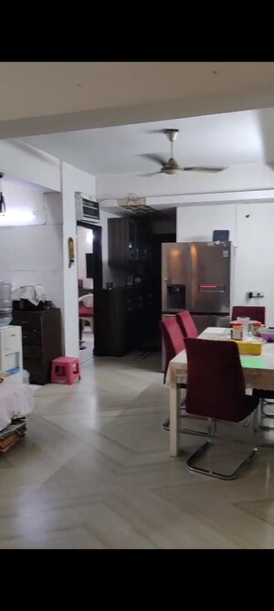 Living Room in 4 BHK Apartment at Exotica Elegance, Vaibhav Khand – for Sale